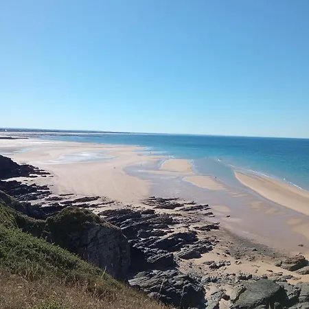 Gite Le Coquillage, 50M De La Mer Saint-Germain-sur-Ay Exterior foto